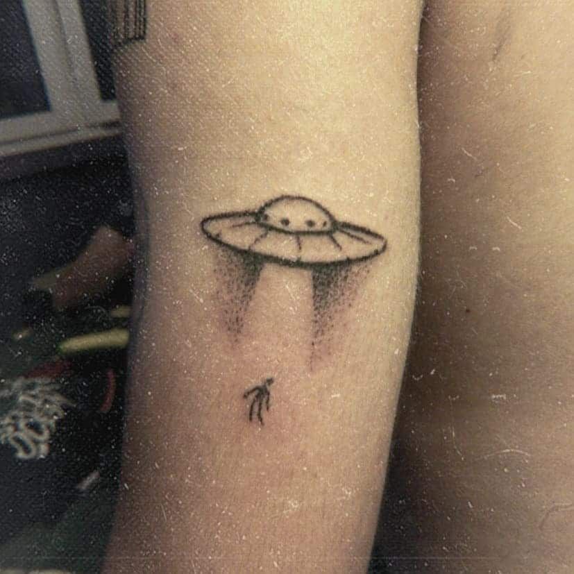 alien tattoo