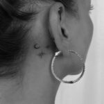 behind the ear tattoo ideas