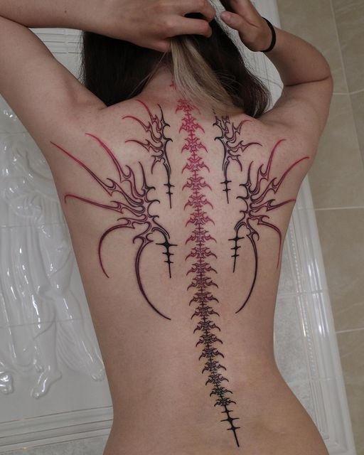 back tattoos