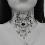 neck tattoos women