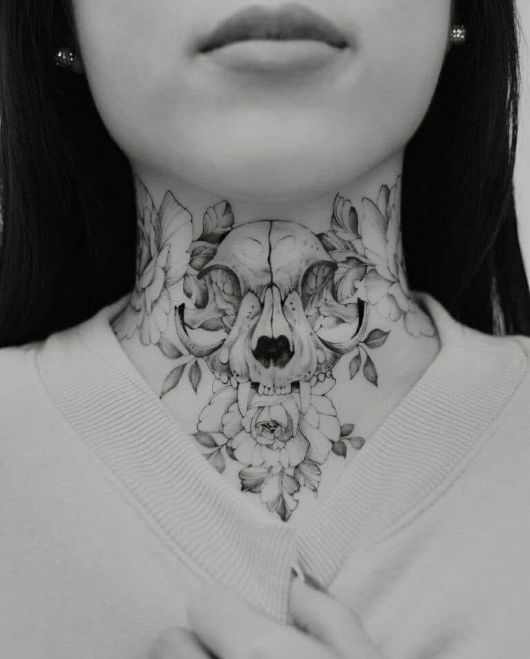 Exploring the Rise of Neck Tattoos Among Women: A Bold and Beautiful Trend