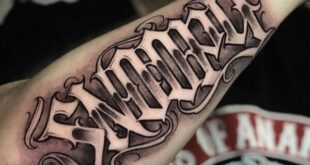 tattoo lettering