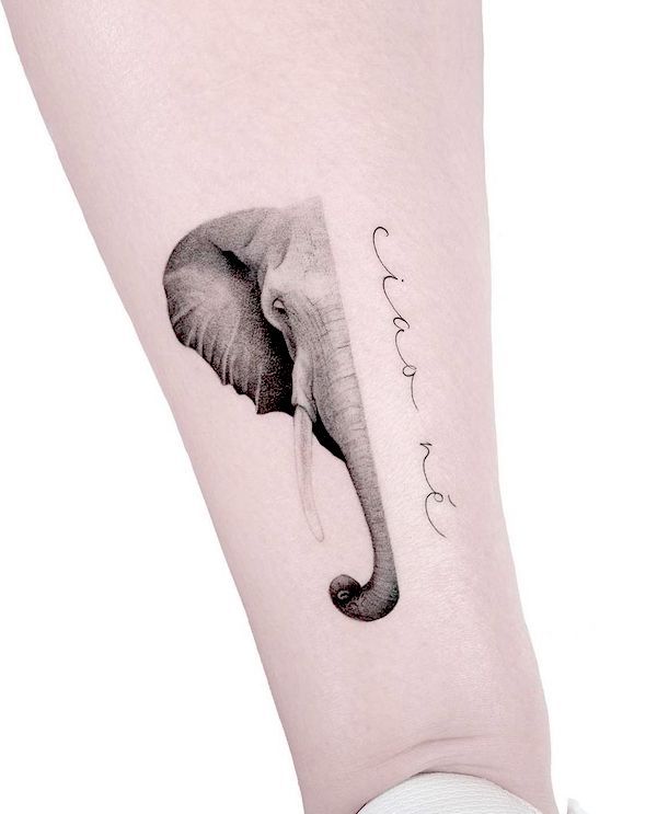 tattoo elephant