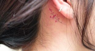 tattoo behind ear