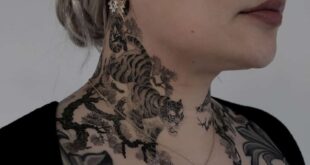 neck tattoos women