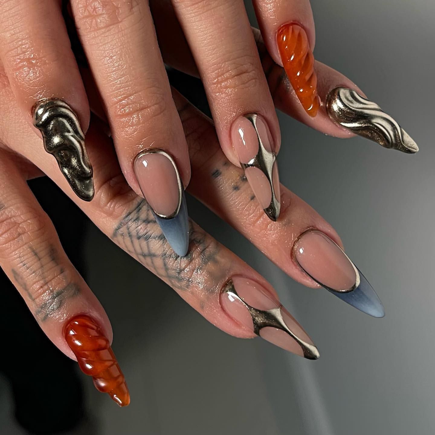 tattoo nails