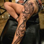 leg tattoos women