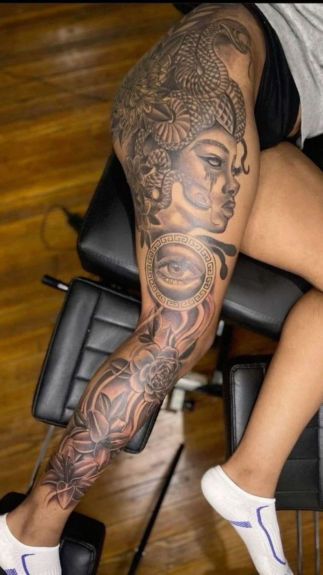 leg tattoos women