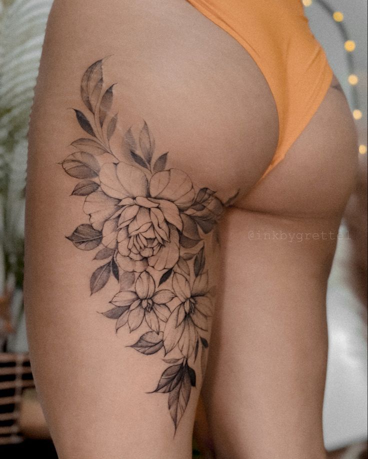 leg tattoos women