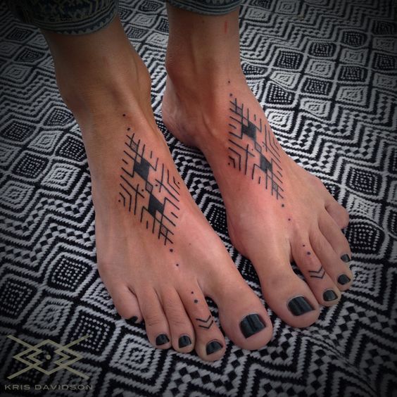 foot tattoo