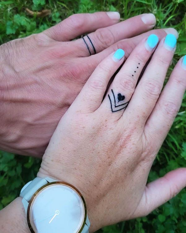 Forever Inked: The Rise of Tattoo Wedding Rings