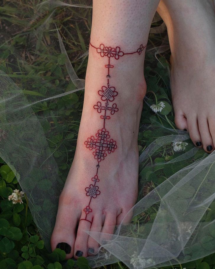 foot tattoo