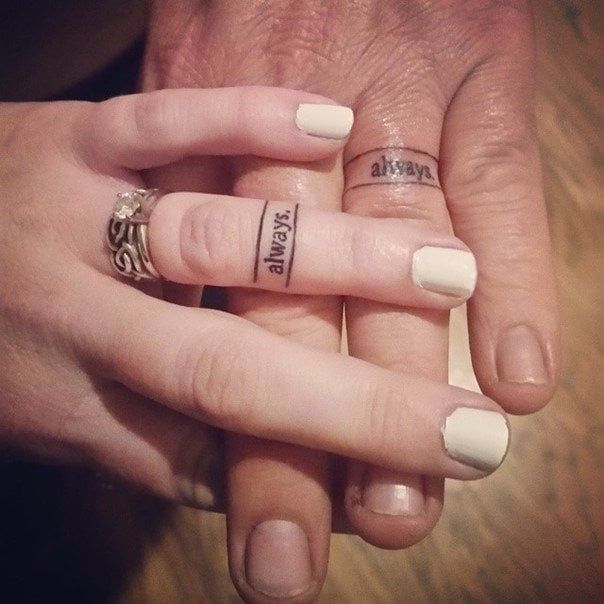 tattoo wedding rings