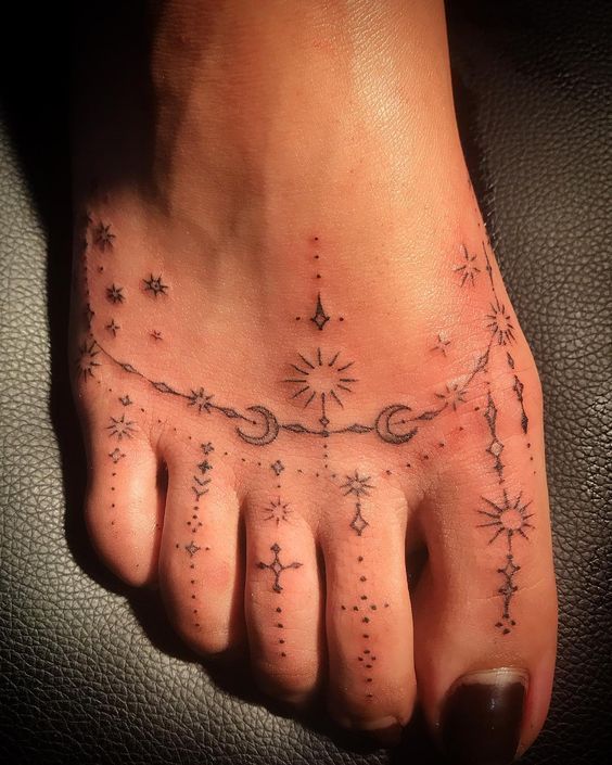 foot tattoo