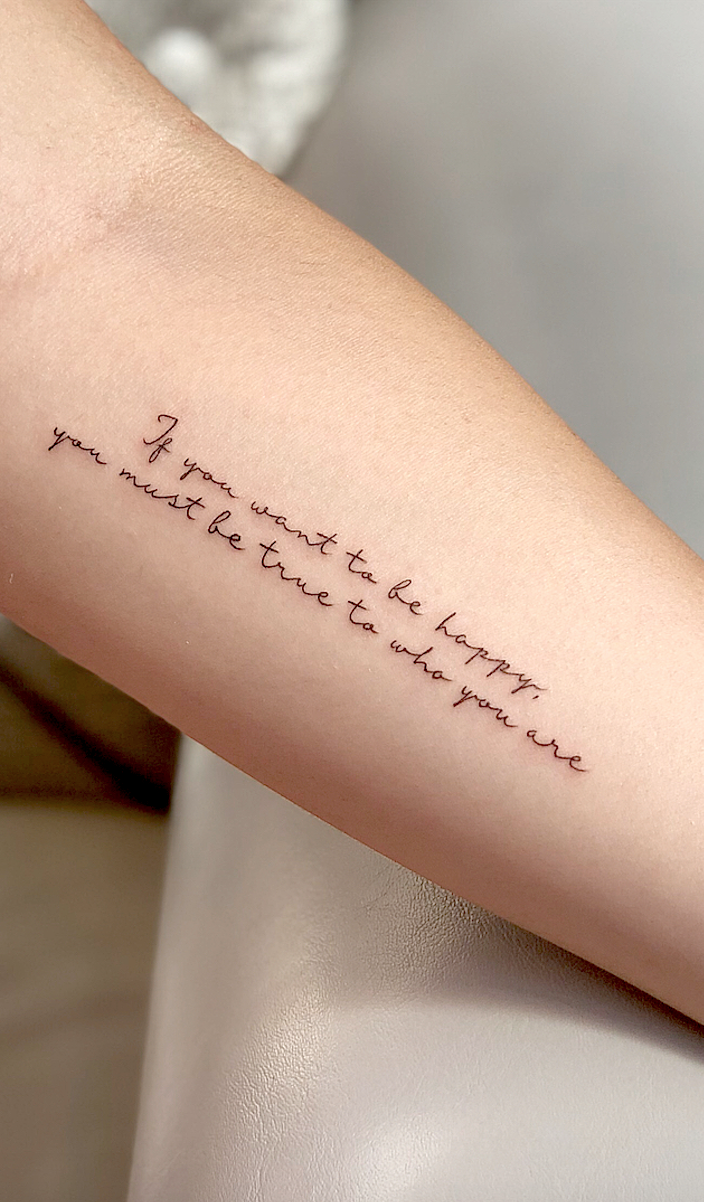 30 Meaningful Tattoo Quote Ideas to Express Yourself