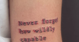 tattoo quote ideas