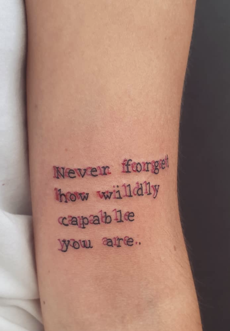 Inspirational Tattoo Quote Ideas for Your Next Ink