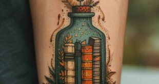 book tattoo ideas