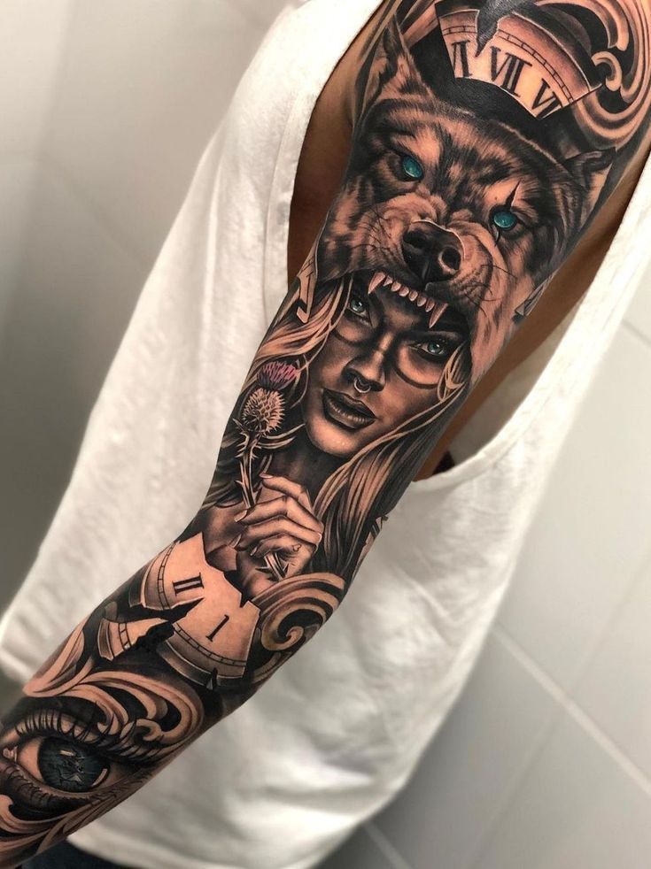 mens sleeve tattoo ideas