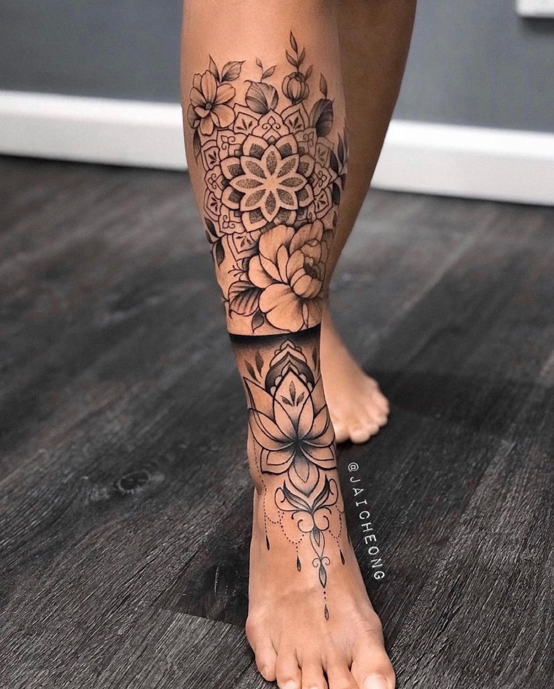 leg tattoos