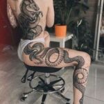 leg tattoos women