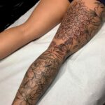 leg tattoos women