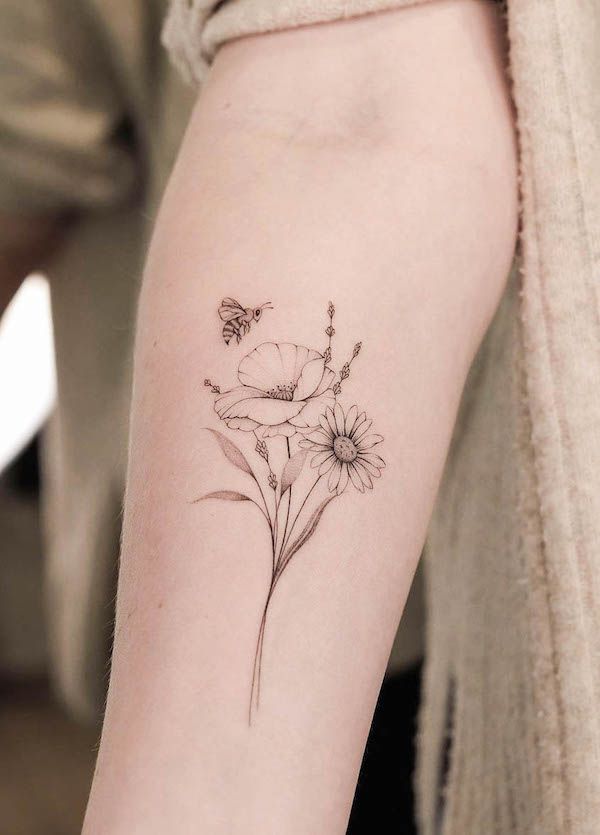 flower tattoos