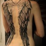 back tattoo women