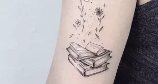 book tattoo ideas