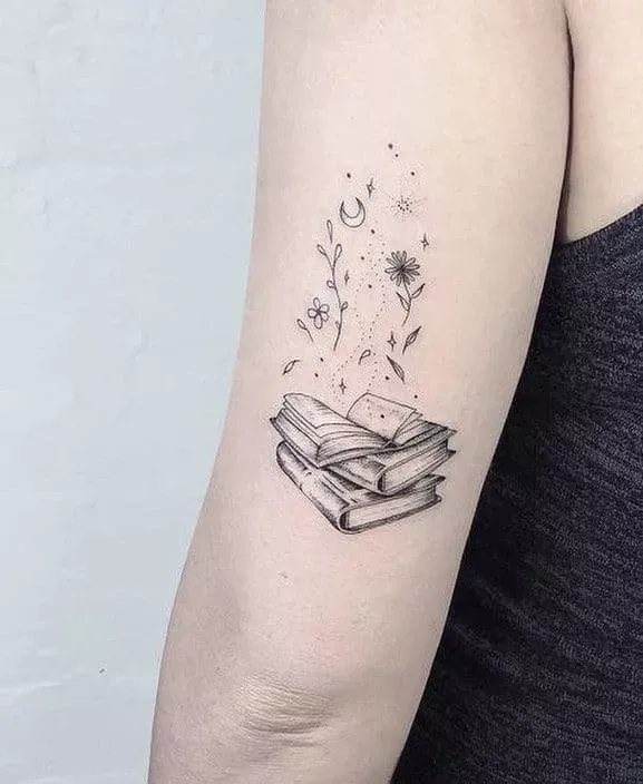 book tattoo ideas