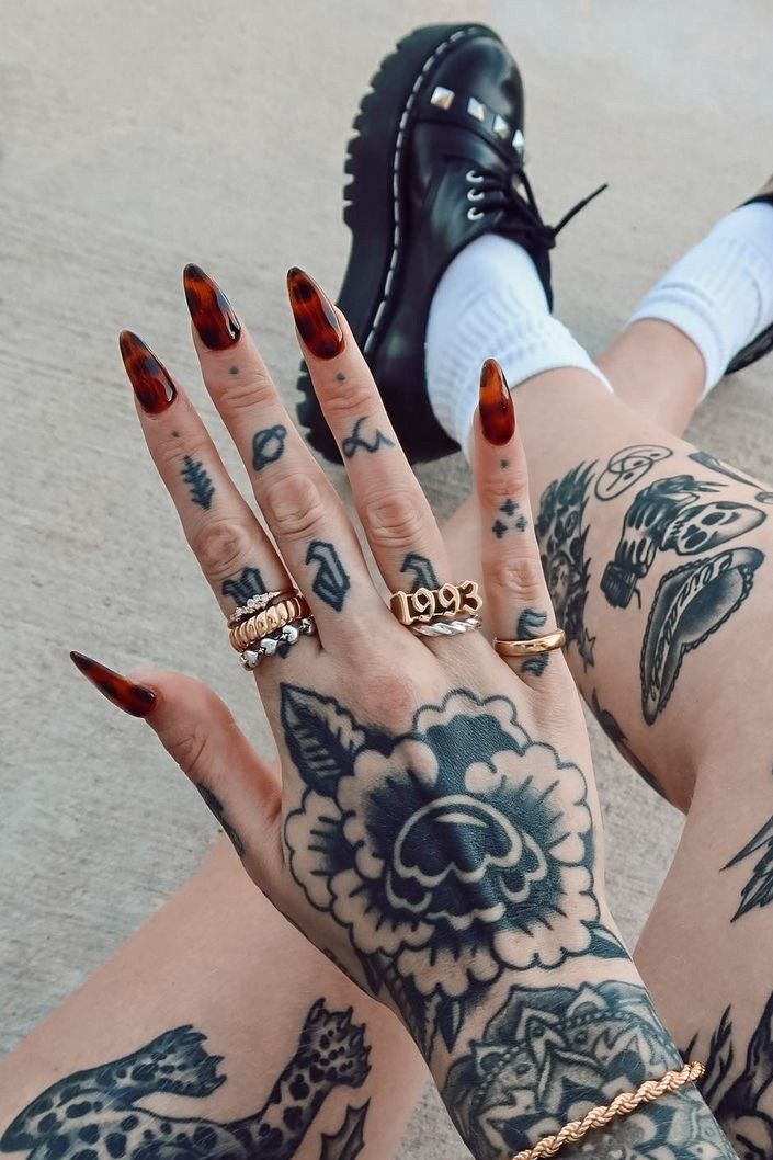 tattoo nails