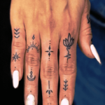 finger tattoos