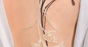 back tattoo women