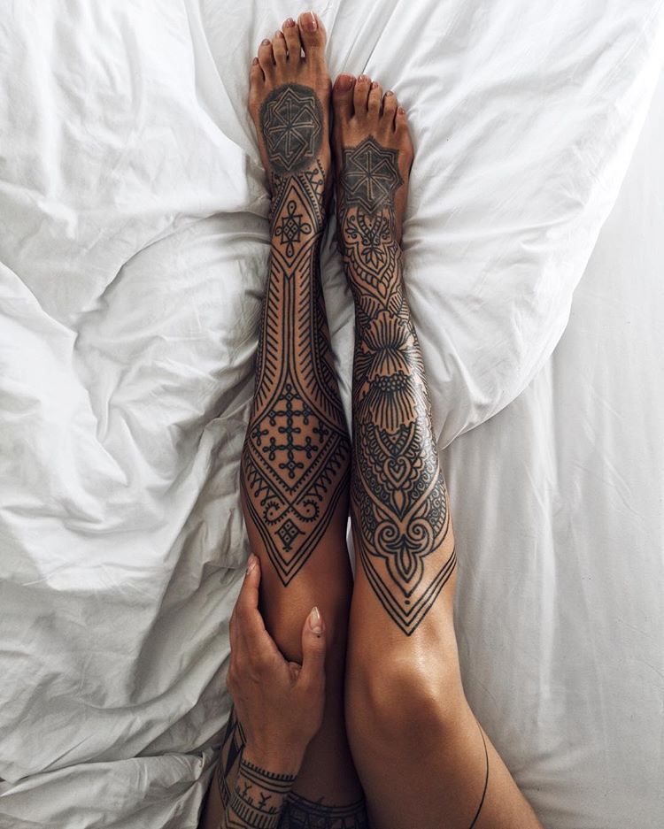 Empowering Ink: The Rise of Leg Tattoos for Women