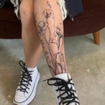 leg tattoos women