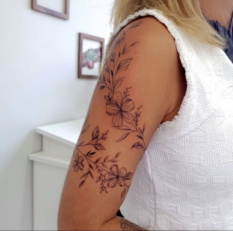 Empowering and beautiful: The rise of arm tattoos for women