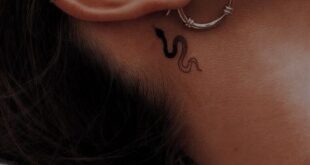 behind the ear tattoo ideas