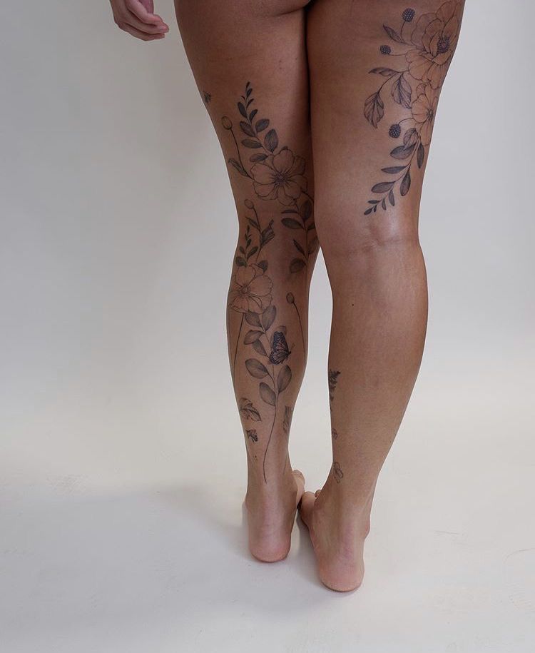 leg tattoos