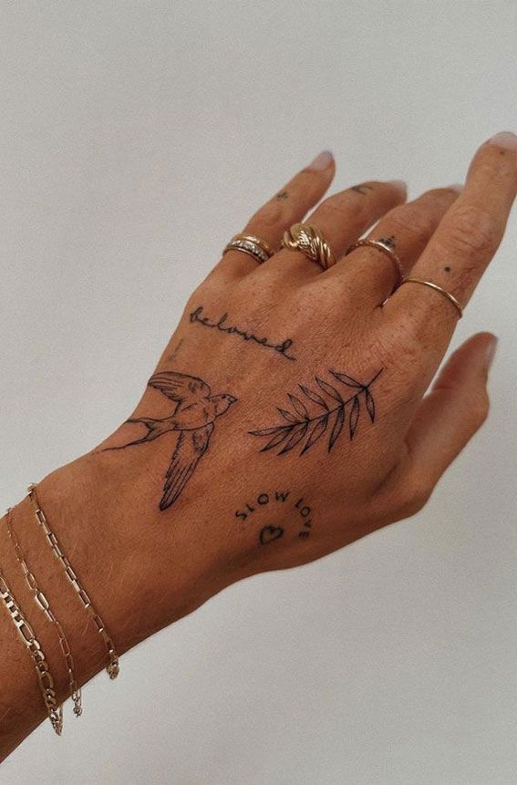 hand tattoos