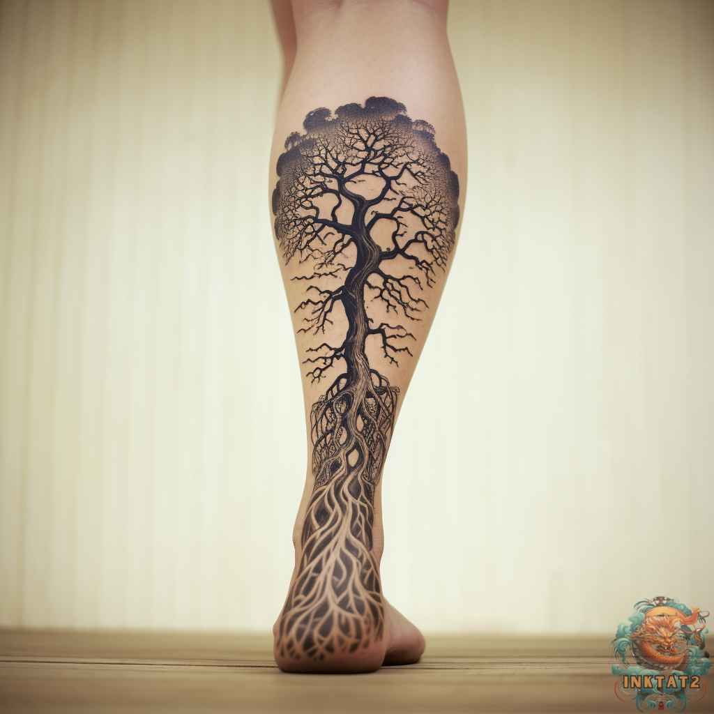 leg tattoos