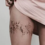 tattoo on leg