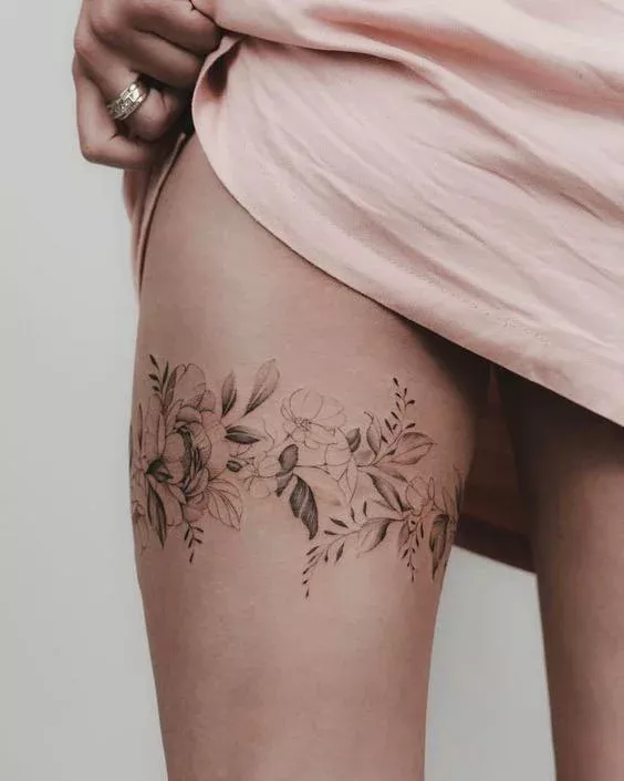 tattoo on leg