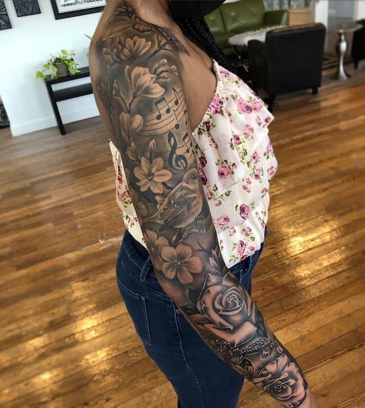 Exploring the Beauty and Artistry of Tattoo Sleeve Women