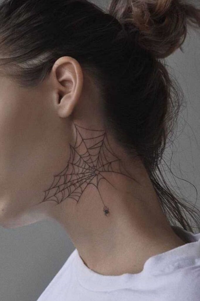 neck tattoo