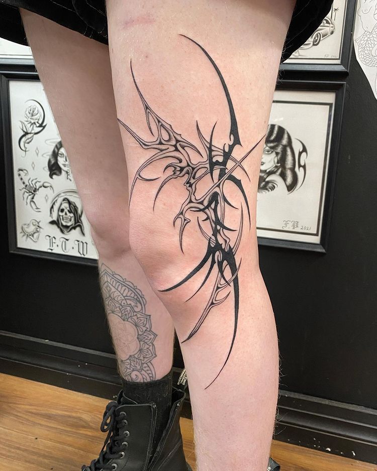 tattoo leg