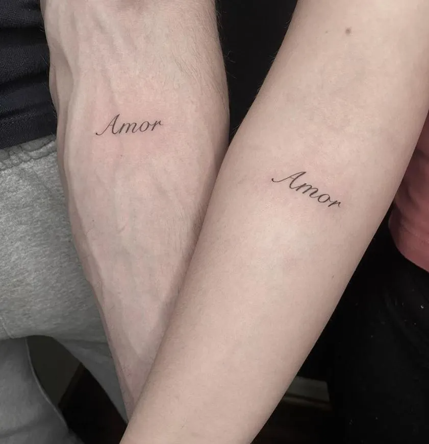 couple tattoos