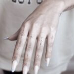 finger tattoos