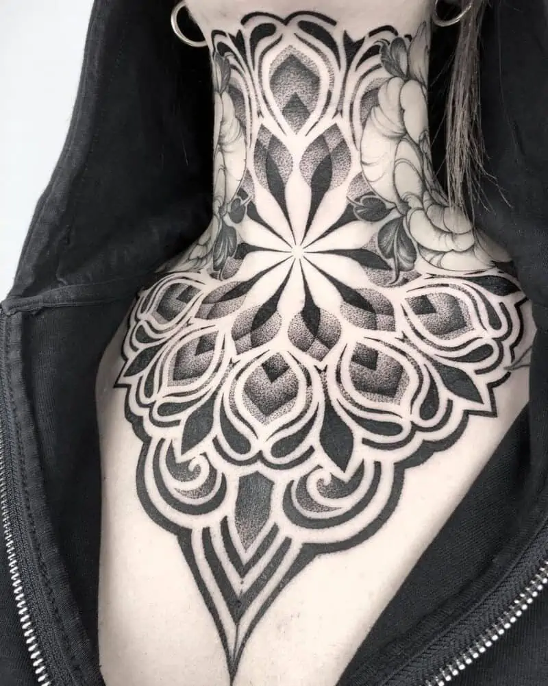 Feminine and Fabulous: Exploring the Beauty of Neck Tattoos for Women