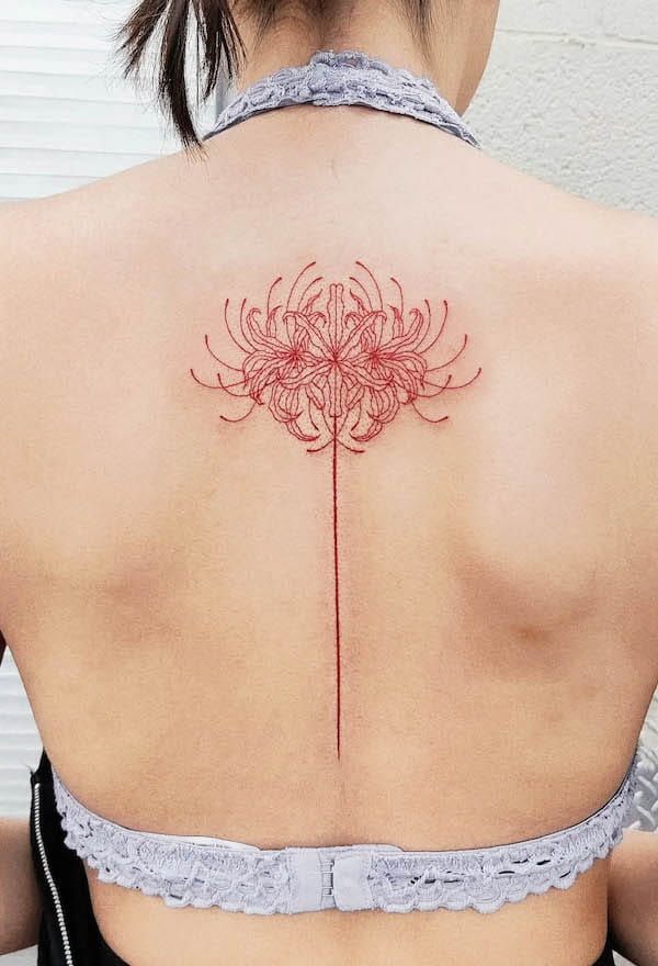 spine tattoos for women