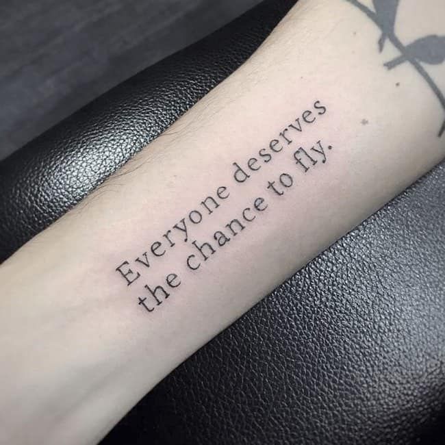 tattoo quotes about life